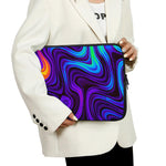 Dark Psychedelic Trippy Print Laptop Sleeve