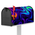 Dark Psychedelic Trippy Print Mailbox Cover