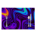 Dark Psychedelic Trippy Print Placemat