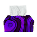 Dark Psychedelic Trippy Print Rectangle Tissue Box Cover