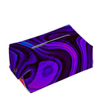 Dark Psychedelic Trippy Print Rectangle Tissue Box Cover