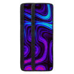 Dark Psychedelic Trippy Print Refrigerator Handle Covers