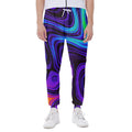 Dark Psychedelic Trippy Print Joggers