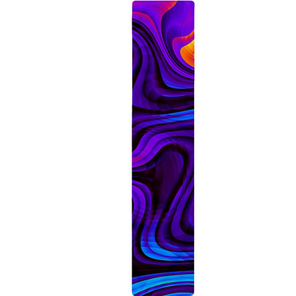 Dark Psychedelic Trippy Print Table Runner