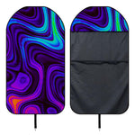 Dark Psychedelic Trippy Print Waterproof Car Seat Cover