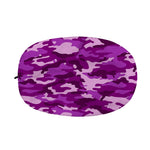 Dark Purple Camouflage Print Car Side Mirror Covers