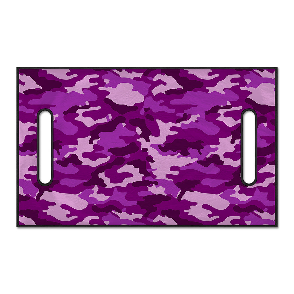 Dark Purple Camouflage Print Golf Cart Seat Cover