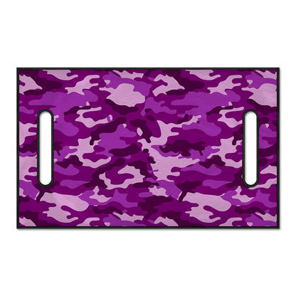 Dark Purple Camouflage Print Golf Cart Seat Cover