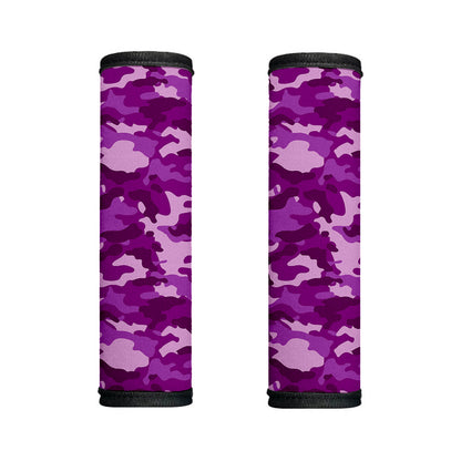 Dark Purple Camouflage Print Handle Covers