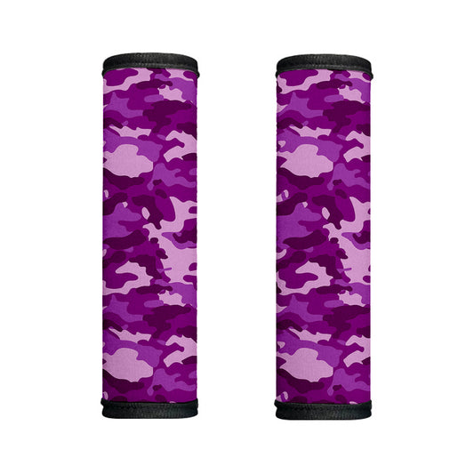 Dark Purple Camouflage Print Handle Covers