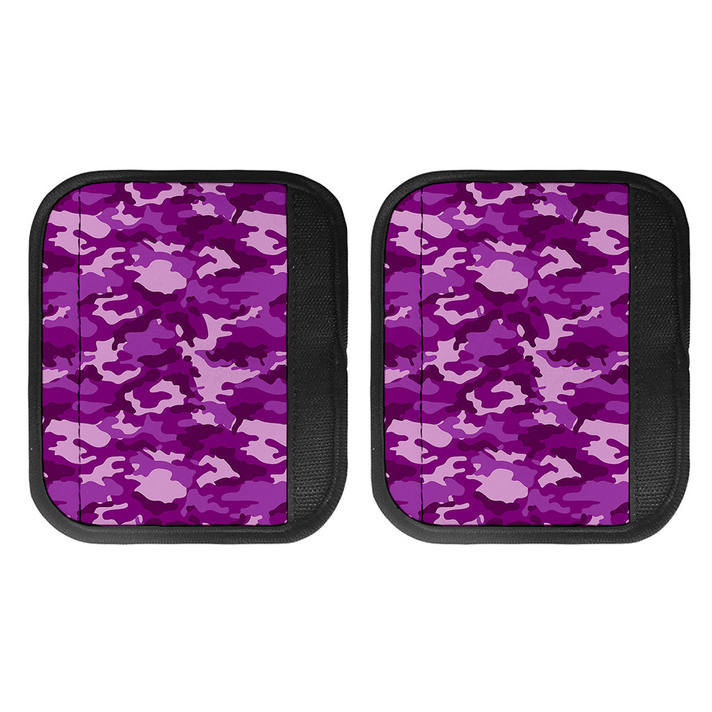 Dark Purple Camouflage Print Handle Covers