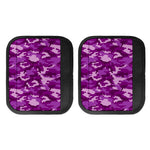 Dark Purple Camouflage Print Handle Covers