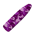 Dark Purple Camouflage Print Ironing Board Cover