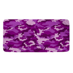 Dark Purple Camouflage Print Towel
