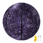 Dark Purple Cosmos Galaxy Space Print Basketball