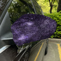 Dark Purple Cosmos Galaxy Space Print Car Side Mirror Covers
