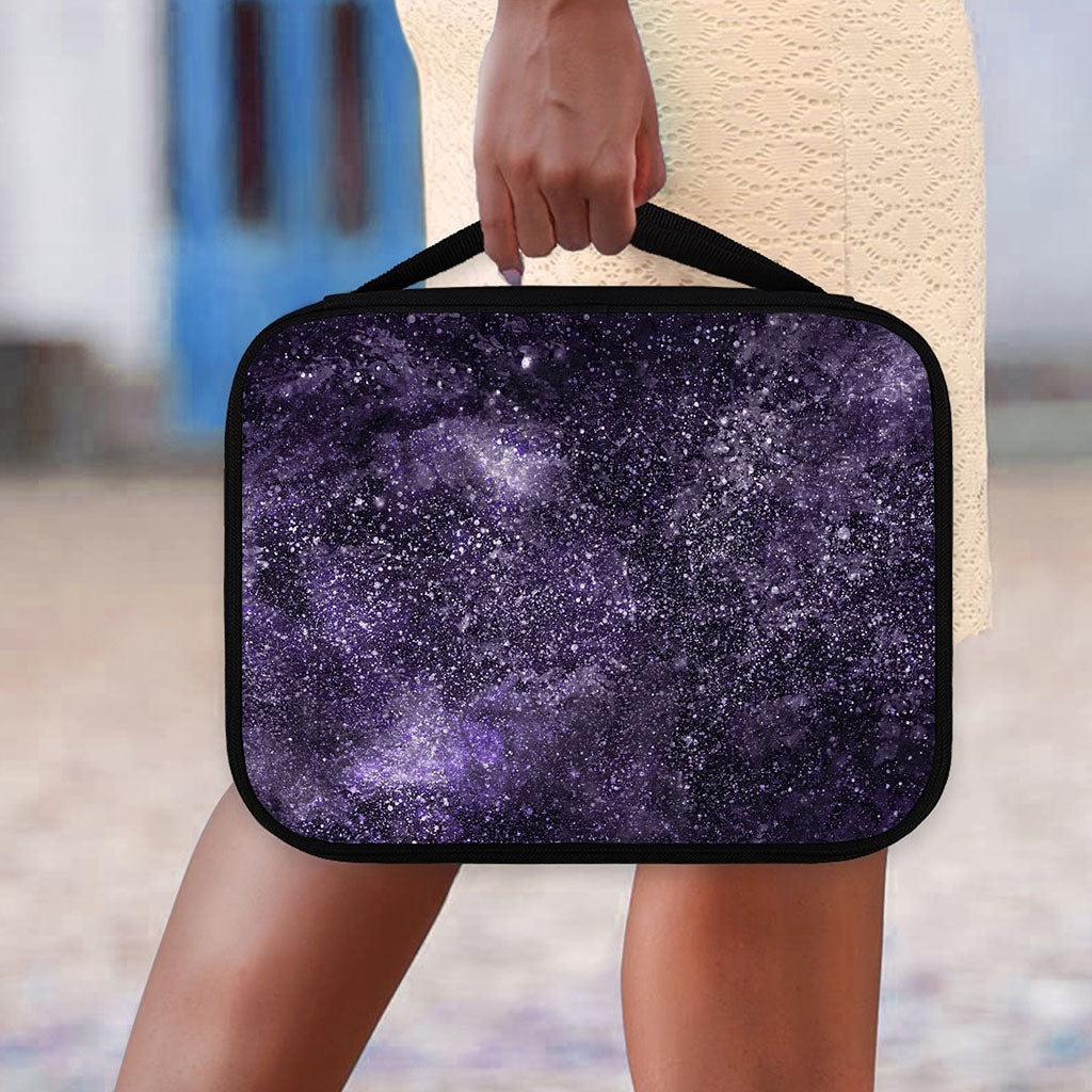Dark Purple Cosmos Galaxy Space Print Classic Bible Case