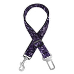 Dark Purple Cosmos Galaxy Space Print Dog Seat Belt