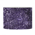 Dark Purple Cosmos Galaxy Space Print Drum Lamp Shade