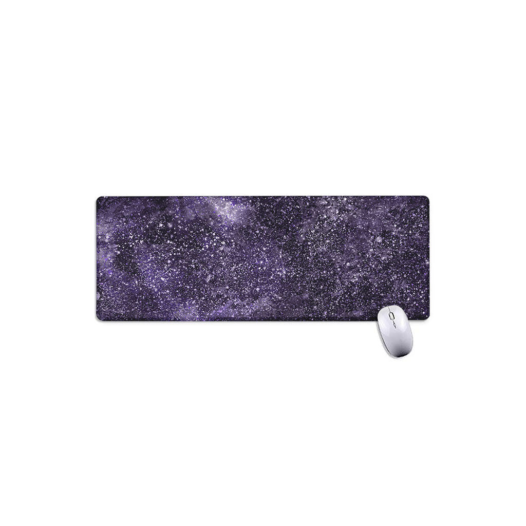 Dark Purple Cosmos Galaxy Space Print Extended Mouse Pad