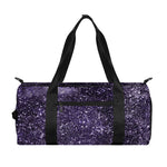 Dark Purple Cosmos Galaxy Space Print Gym Bag