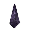Dark Purple Cosmos Galaxy Space Print Hand Towel