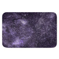 Dark Purple Cosmos Galaxy Space Print Indoor Door Mat