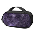 Dark Purple Cosmos Galaxy Space Print Portable Cooler Travel Case