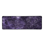 Dark Purple Cosmos Galaxy Space Print Long Kitchen Mat