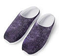 Dark Purple Cosmos Galaxy Space Print Mesh Casual Shoes