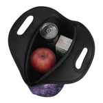 Dark Purple Cosmos Galaxy Space Print Neoprene Lunch Bag