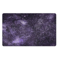 Dark Purple Cosmos Galaxy Space Print Polyester Doormat