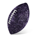 Dark Purple Cosmos Galaxy Space Print Rugby Ball
