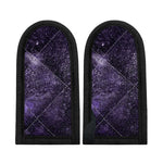 Dark Purple Cosmos Galaxy Space Print Skillet Handle Cover