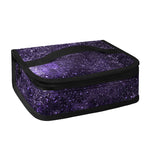 Dark Purple Cosmos Galaxy Space Print Small Lunch Bag