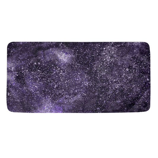 Dark Purple Cosmos Galaxy Space Print Towel