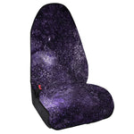 Dark Purple Cosmos Galaxy Space Print Waterproof Car Seat Cover