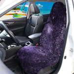 Dark Purple Cosmos Galaxy Space Print Waterproof Car Seat Cover