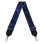 Dark Purple Galaxy Outer Space Print Bag Strap