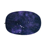 Dark Purple Galaxy Outer Space Print Car Side Mirror Covers