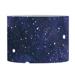 Dark Purple Galaxy Outer Space Print Drum Lamp Shade