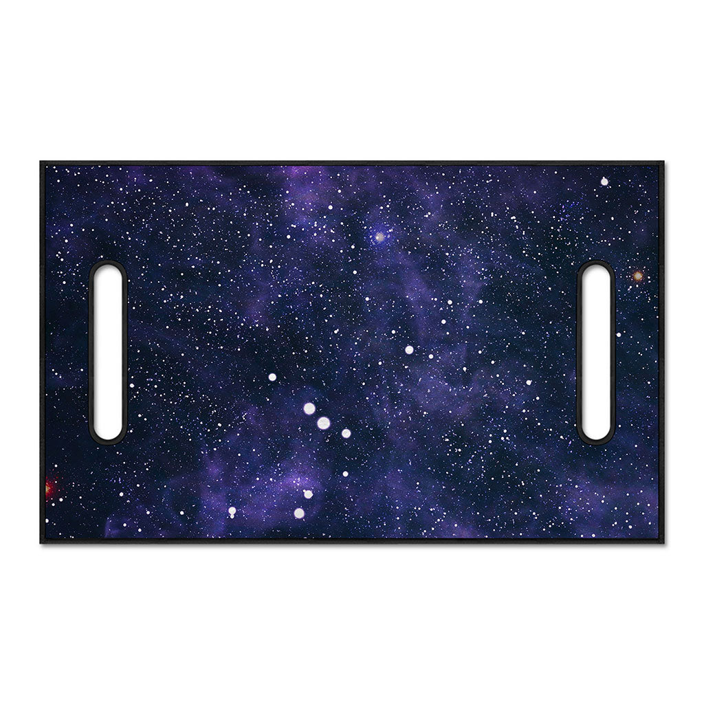 Dark Purple Galaxy Outer Space Print Golf Cart Seat Cover