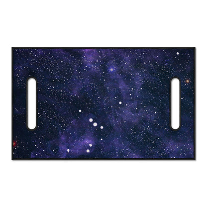 Dark Purple Galaxy Outer Space Print Golf Cart Seat Cover