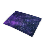 Dark Purple Galaxy Outer Space Print Pet Cooling Mat Cover