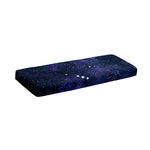 Dark Purple Galaxy Outer Space Print Piano Keyboard Cover