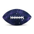 Dark Purple Galaxy Outer Space Print Rugby Ball