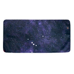 Dark Purple Galaxy Outer Space Print Towel