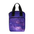 Dark Purple Milky Way Galaxy Space Print Bible Tote Bag