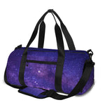 Dark Purple Milky Way Galaxy Space Print Gym Bag