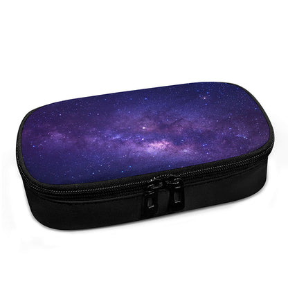 Dark Purple Milky Way Galaxy Space Print Insulin Cooler Travel Case